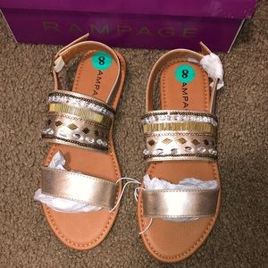 Jeweled sandals